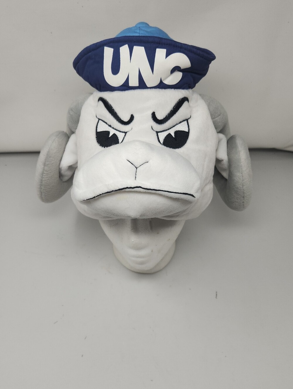 University Of North Carolina Tar Heels Rameses Plush Hat Adjustable Team Heads